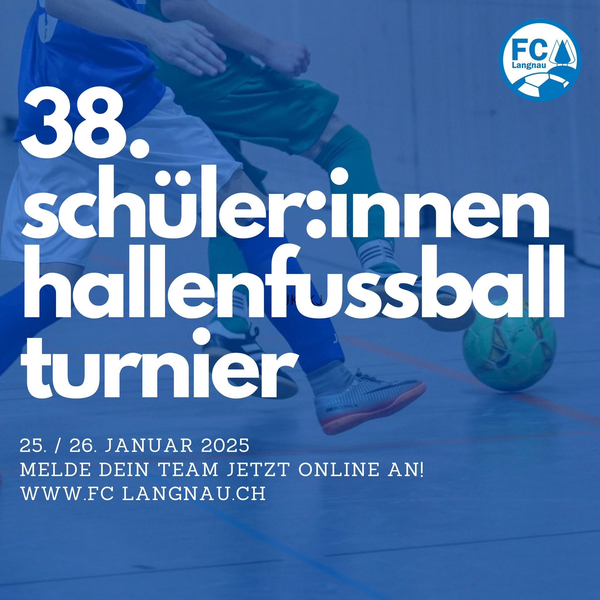 Anmeldung Hallenfussball-Turnier